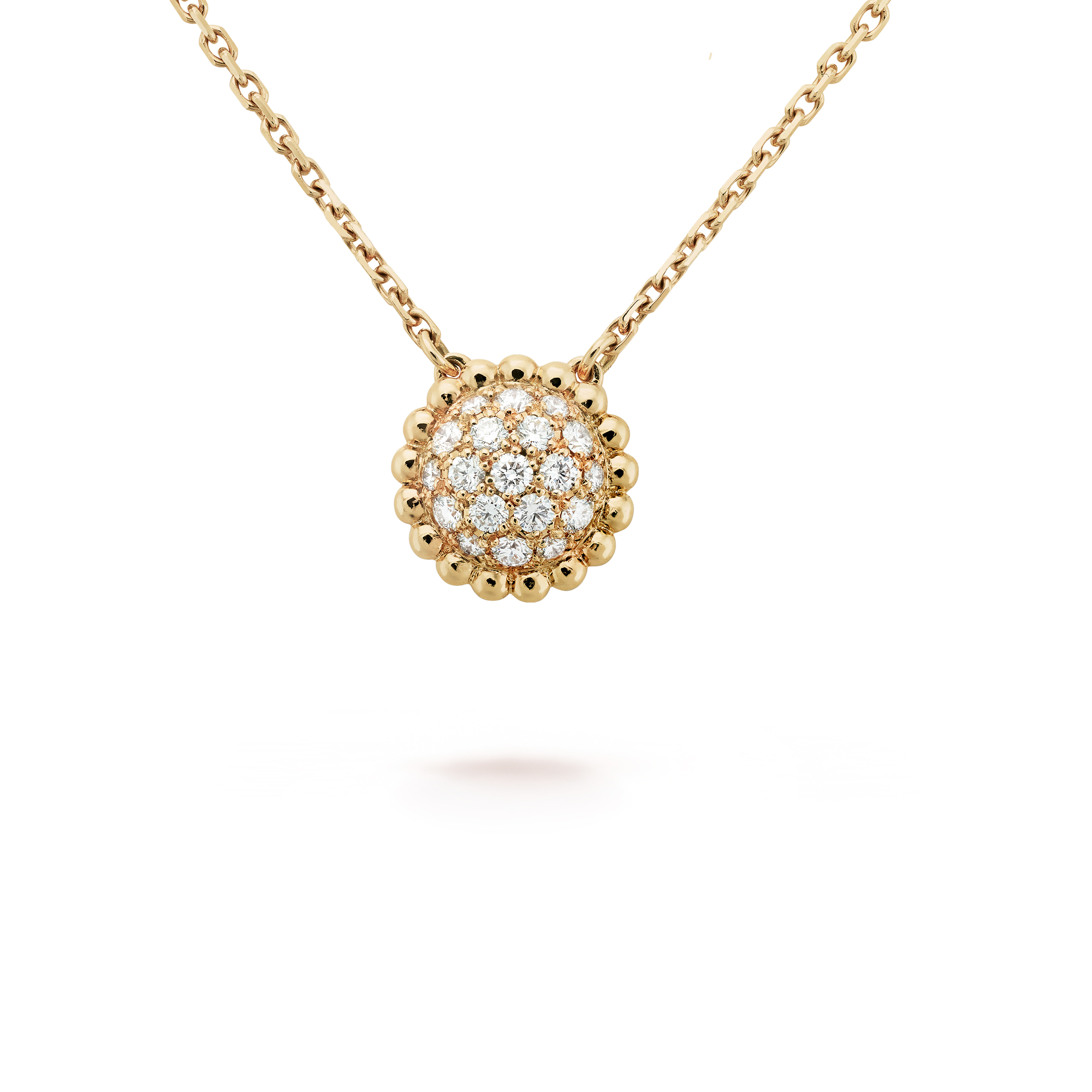 VAN CLEEF ARPELS PERLÉE DIAMOND PENDANT VCARO9PD00